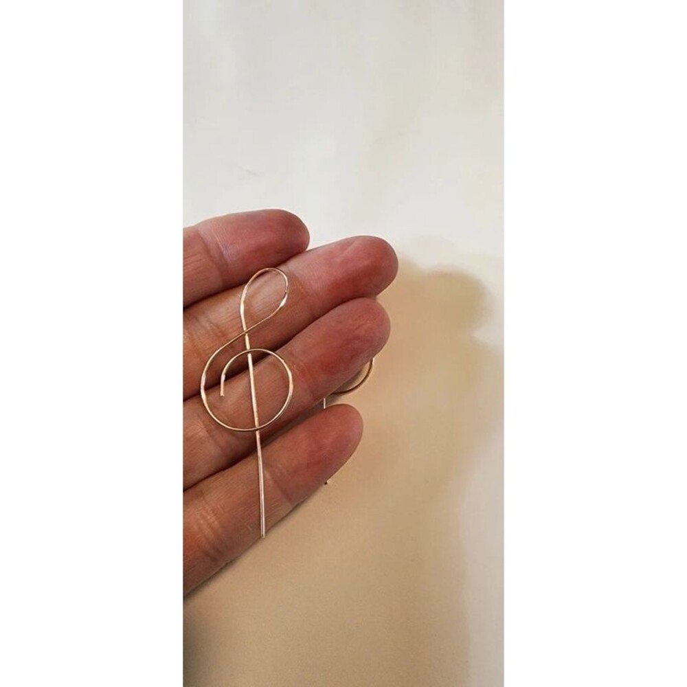 Treble Clef Earrings